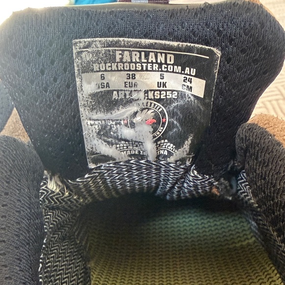 Men's RockRooster Brown Suede Hiking Boots with Cushioned Collar - Picture 10 of 10